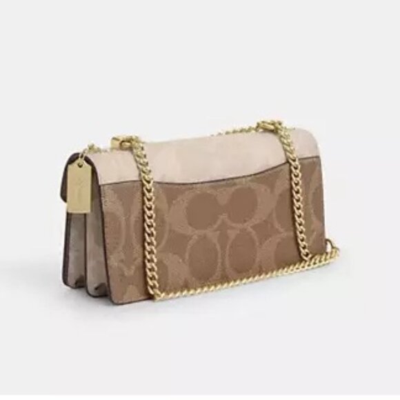 Klare Envelope Crossbody Bag In Blocked Signature Canvas NWT - Picture 2 of 11